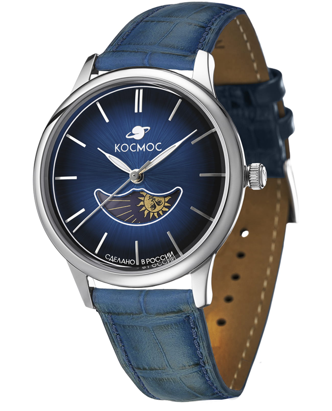 Космос Космос Солнце и Луна K 617.16.36 , наручные женские часы фото под углом